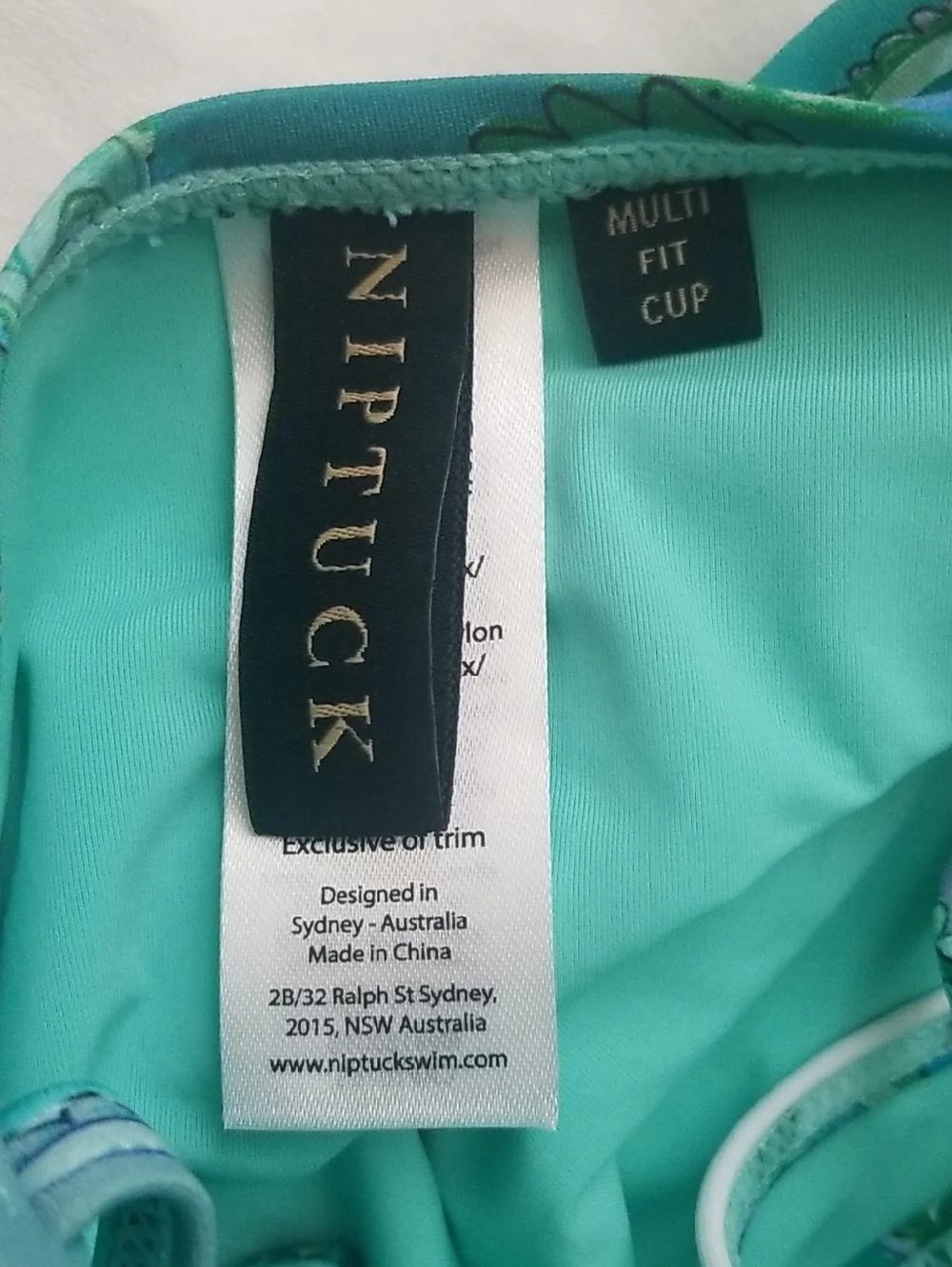 Nip Tuck one piece